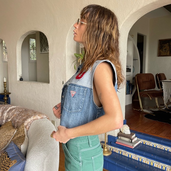 VINTAGE GUESS Denim Vest - Picture 9 of 10